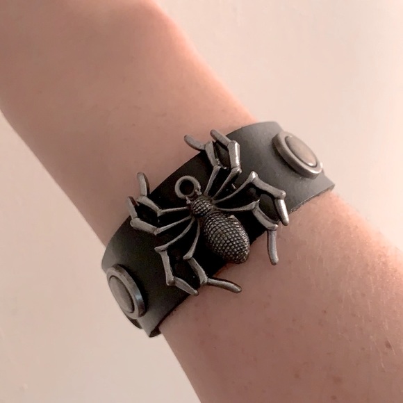 Other - Goth punk spider cuff bracelet